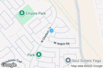 Map image of the property - 286 W Santa Gertrudis Trl
