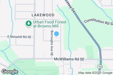 Map image of the property - 2368 Jernigan Pl SE