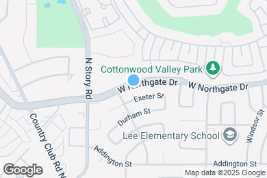 Map image of the property - 2006 W Northgate Dr