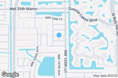 Map image of the property - 10641 NW 27th Ct