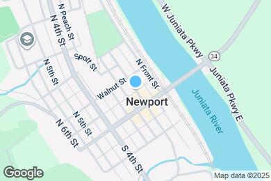 Map image of the property - 40 N 2nd St