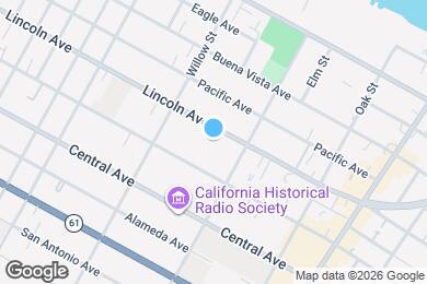 Map image of the property - 2144 Lincoln Ave