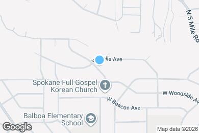 Map image of the property - 7020 N Audubon Dr