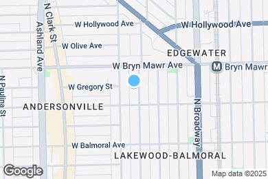 Map image of the property - 5522 N Wayne Ave