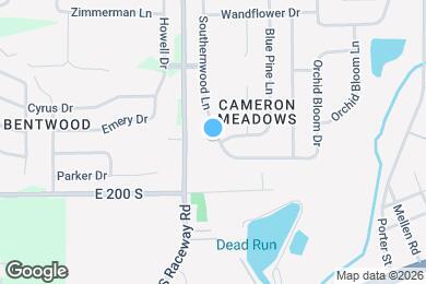 Map image of the property - 2044 Southernwood Ln