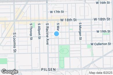 Map image of the property - 1152 W 19th Pl