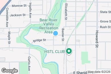 Map image of the property - 901 Franklin St