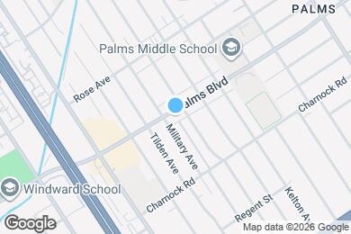 Map image of the property - 10970 Palms Blvd
