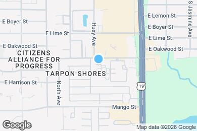 Map image of the property - Tarpon Springs Manor Apartments
