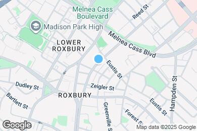 Map image of the property - 1120 Harrison Ave