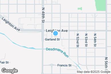 Map image of the property - 4920 Garland St