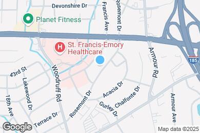 Map image of the property - 4223 Rosemont Dr