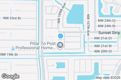 Map image of the property - 2110 NW 109th Ave