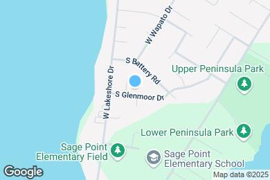 Map image of the property - 525 S Glenmoor Dr