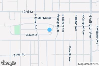 Map image of the property - 5602 Culver St