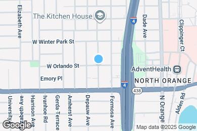 Map image of the property - 0 E Orlando St