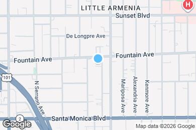 Map image of the property - 1269 N Ardmore Ave