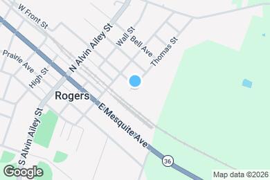 Map image of the property - 107 Thomas St