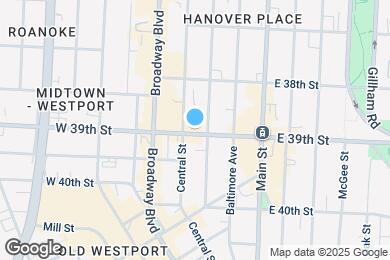 Map image of the property - 210 W 39th St