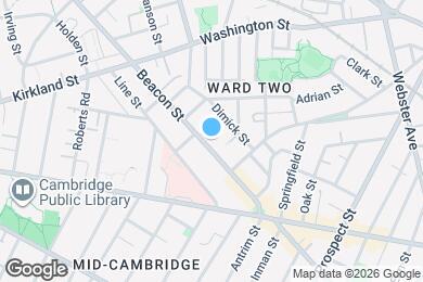 Map image of the property - 51 Beacon St