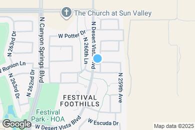 Map image of the property - 20448 N 260th Ave.
