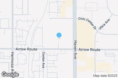 Map image of the property - Avana Rancho Cucamonga