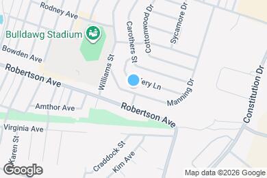 Map image of the property - 613 Manning Dr