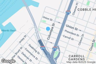 Map image of the property - 42 Carroll St