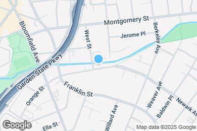 Map image of the property - 201 Newark Ave