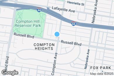 Map image of the property - 2023 S Compton Ave