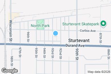 Map image of the property - 2921 93rd St