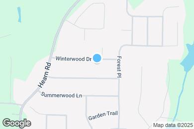 Map image of the property - 419 Winterwood Dr