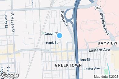 Map image of the property - 334 Oldham St