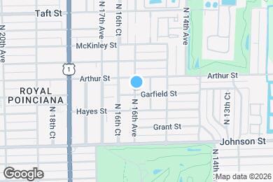 Map image of the property - 1201 N 16th Ave