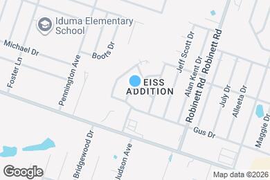 Map image of the property - 4406 Abigail Dr