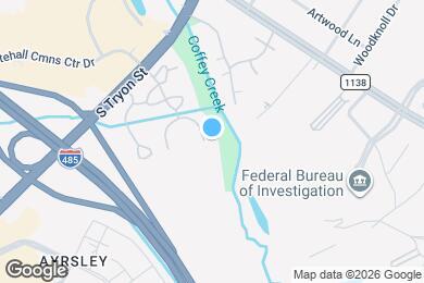 Map image of the property - Coffey Creek Apartments