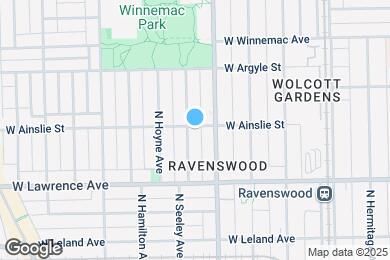 Map image of the property - 2019 W Ainslie St