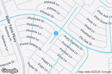 Map image of the property - 21 Pony Express Dr