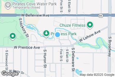 Map image of the property - 5201 S Fox St