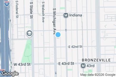 Map image of the property - 4129 S Michigan Ave
