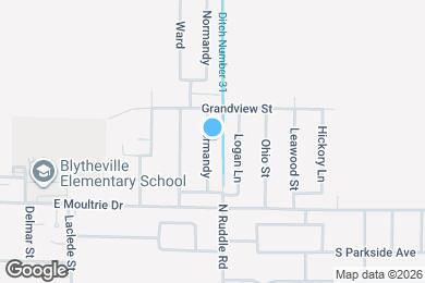 Map image of the property - 1120 Normandy Ln