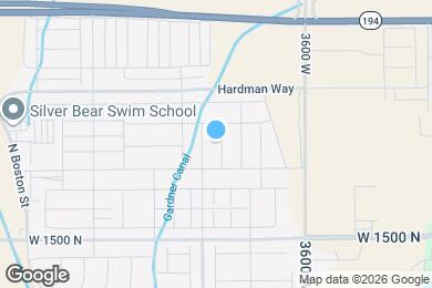Map image of the property - 1761 N 3780 W