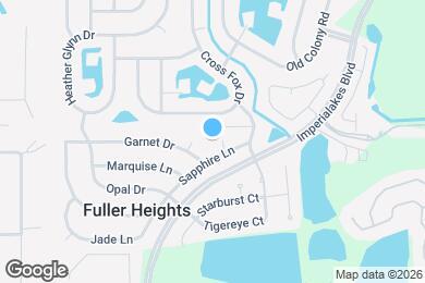 Map image of the property - 3742 Sapphire Ct