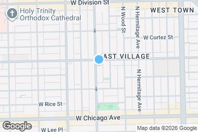 Map image of the property - 949 N Wolcott Ave