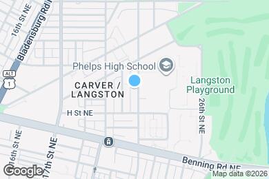 Map image of the property - 840 21st St NE