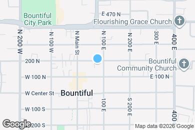 Map image of the property - 195 E 100 N