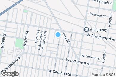 Map image of the property - 3128 N 24th St