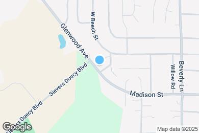 Map image of the property - 6601 Glenwood Ave