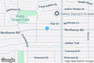 Map image of the property - 3544 Northaven Rd