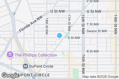 Map image of the property - 1716 S St NW